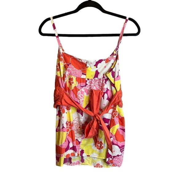 5 for $25🔥Size 10 New York & Company Floral Tank top Blouse - Picture 2 of 4